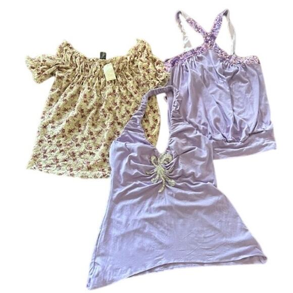 Arden B Women’s Tops Bundle (M / M-L) Y2K Style NWT - Picture 2 of 11